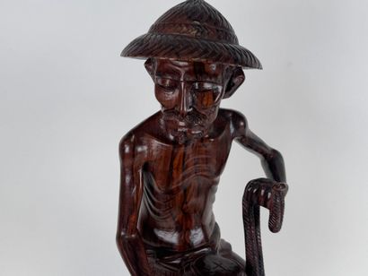 ASIA, 20th century.
The fisherman.
Large...