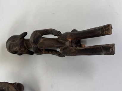 Afrique, XXe.
Personnage assis, BAMBARA,...