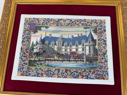 Jean GRADASSI (1907-1989).
Suite of 3 framed...