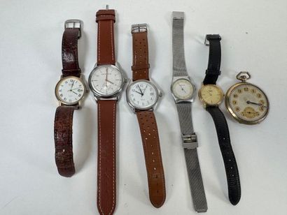 SEIKO and miscellaneous.
Five wristwatches...