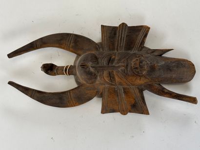 Afrique, XXe.
Personnage assis, BAMBARA,...