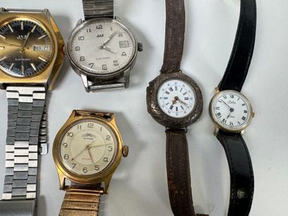 JAZ - AURORE WATCH - etc...
6 wristwatches,...