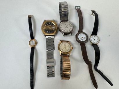 JAZ - AURORE WATCH - etc...
6 wristwatches,...