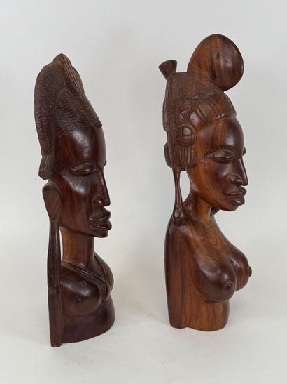 Afrique, XXe.
Couple.
Deux grands sujets...