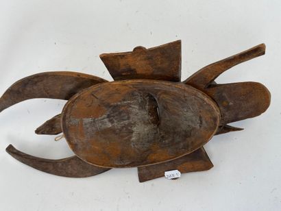 Afrique, XXe.
Personnage assis, BAMBARA,...