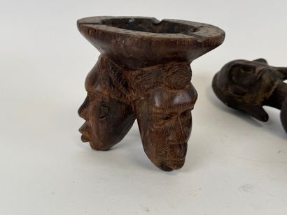 Afrique, XXe.
Personnage assis, BAMBARA,...
