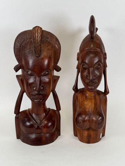Afrique, XXe.
Couple.
Deux grands sujets...