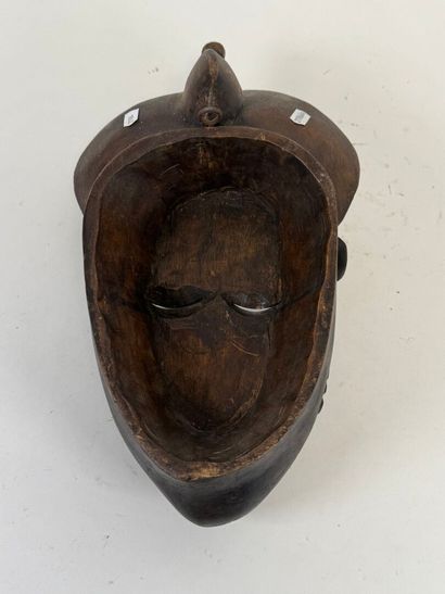 BAOULE, COTE D'IVOIRE, XXe.
Masque-portrait...