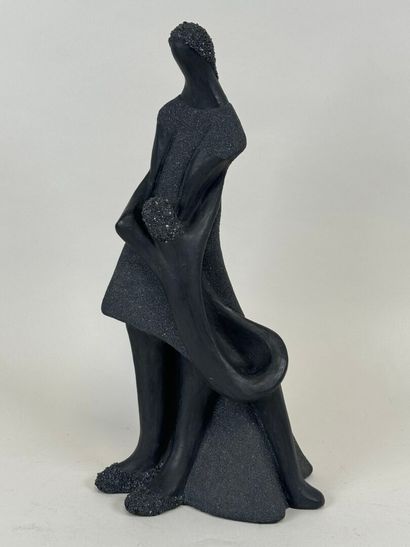 NINA (20th).
Couple.
Terracotta subject with...