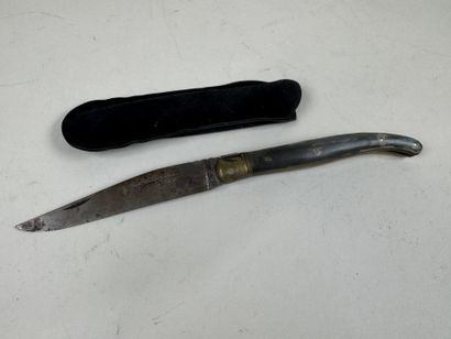 G. DAVID.
Laguiole knife in horn and metal.
L....