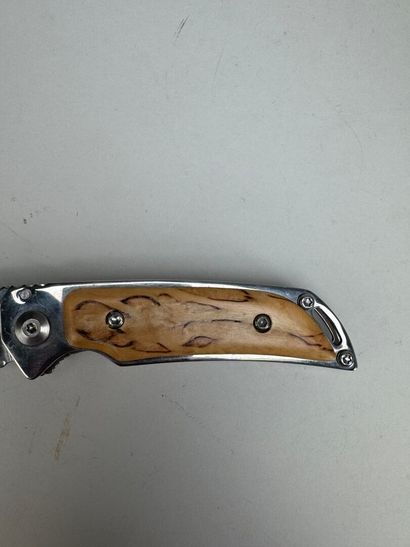 Set of 2 pocket knives marked 