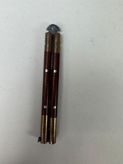 Set of three knives, one of which has an...