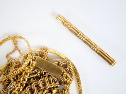 Costume jewelry set including: two silver...