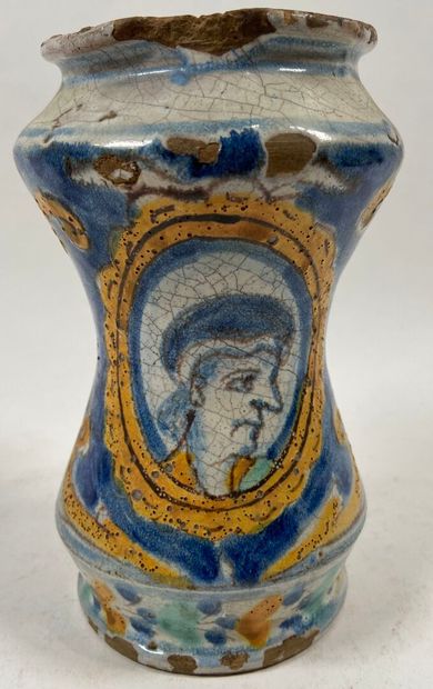 SICILE, CALTAGIRONE, XVIIIe.
Albarello en...