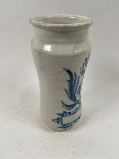 ESPAGNE, TALAVERA, XVIIIe.
Paire d'albarelli...