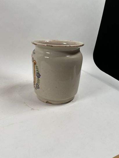 Espagne, CATALOGNE, XVIIIe.
Lot de deux pots...