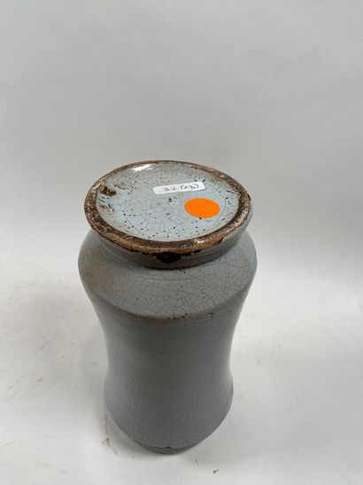 Espagne, CATALOGNE, XVIIIe.
Lot de deux pots...