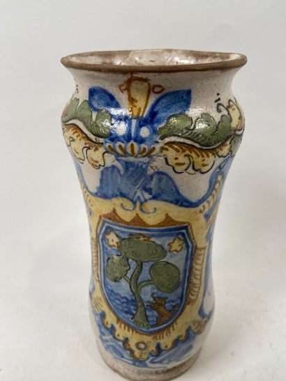 ITALIE, GÊNES, XVIIIe ou XIXe.
Albarello...
