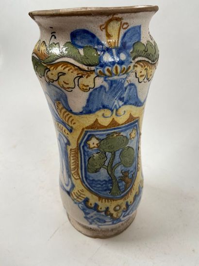 ITALIE, GÊNES, XVIIIe ou XIXe.
Albarello...