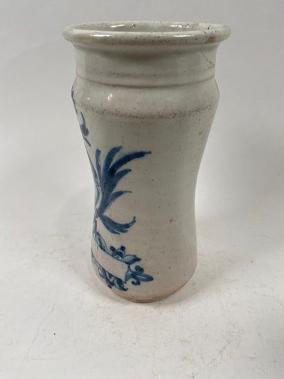 ESPAGNE, TALAVERA, XVIIIe.
Paire d'albarelli...