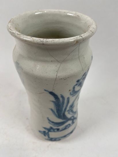 ESPAGNE, TALAVERA, XVIIIe.
Paire d'albarelli...