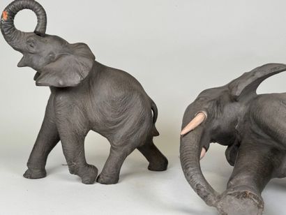 Georges DEMANGE (1865-1945). 
The elephant...