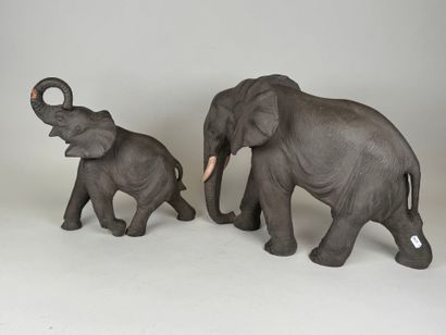 Georges DEMANGE (1865-1945). 
The elephant...