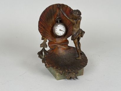 Regula watch holder featuring a young boy...