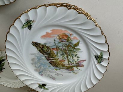 Limoges, France.
Part of a polychrome and...