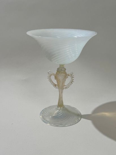 MURANO, 20th century.
Large circular bowl...
