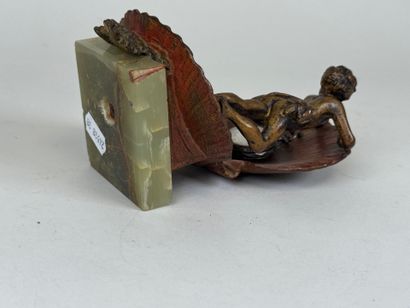 Regula watch holder featuring a young boy...