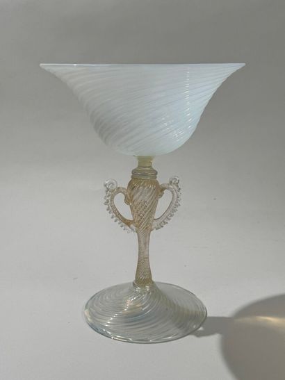 MURANO, 20th century.
Large circular bowl...