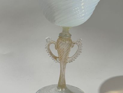 MURANO, 20th century.
Large circular bowl...