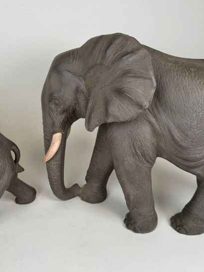 Georges DEMANGE (1865-1945). 
The elephant...
