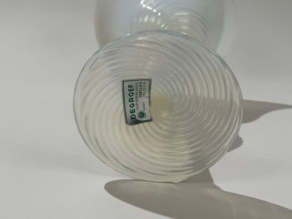 MURANO, 20th century.
Large circular bowl...