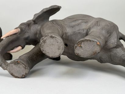 Georges DEMANGE (1865-1945). 
The elephant...