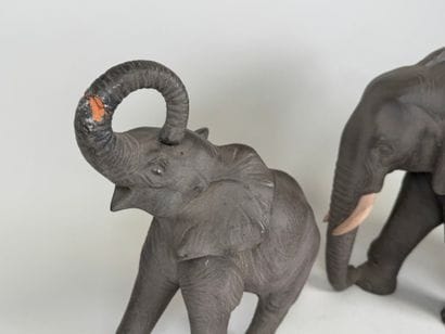 Georges DEMANGE (1865-1945). 
The elephant...