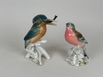Karl ENS (1802-1865), after.
Two birds in...