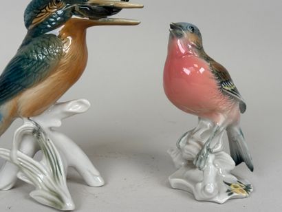 Karl ENS (1802-1865), after.
Two birds in...
