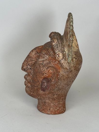 School, 20th century.
Terracotta bust of...