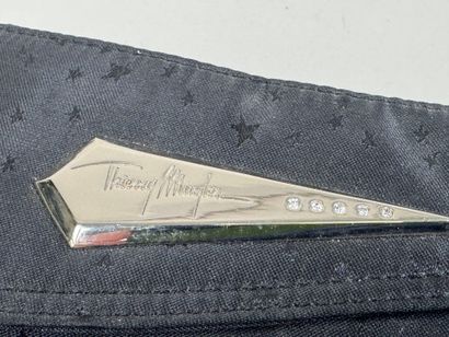 Thierry MUGLER.
Small fabric pouch decorated...