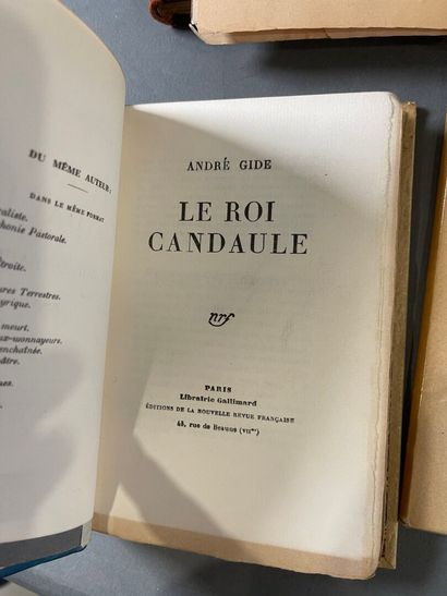 [André Gide, 6 volumes:
Hamlet. Letter to...