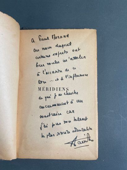 [Envoi] Paul Morand, 2 volumes addressed...