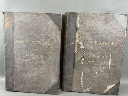 Les Saints Evangiles, dessins de Bida.
Paris,...