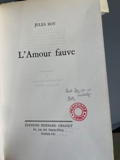 [Jules Roy, 9 volumes: 
la vallée heureuse....