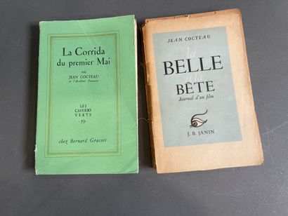 [Envoi] Jean Cocteau, 2 volumes: 
La belle...