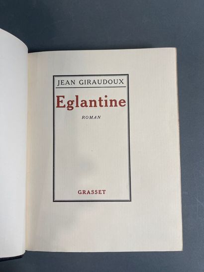 [Reprinted] Jean Giraudoux, Eglantine. 
Paris,...