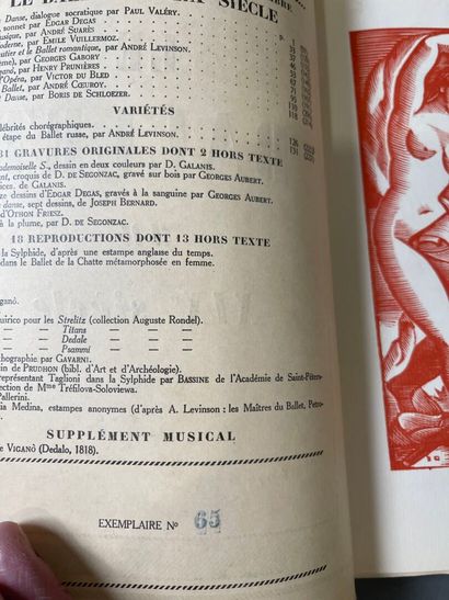 Paul Valéry, two volumes: 
La Danse au XIXe...