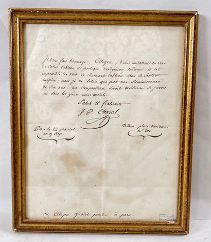 Jean-Pierre Chazal (1766-1840), prefect,...