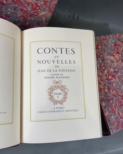 Fragonard, Contes de La Fontaine. 
Paris,...